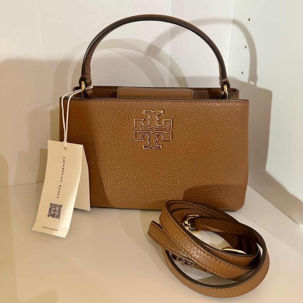 Tory Burch Britten Micro Top Handle Crossbody Satchel